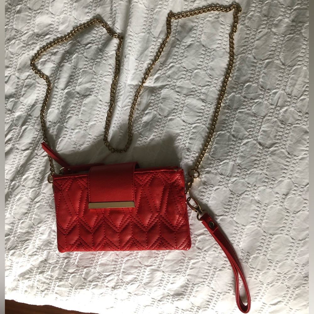 Olivia Miller crossbody purse red